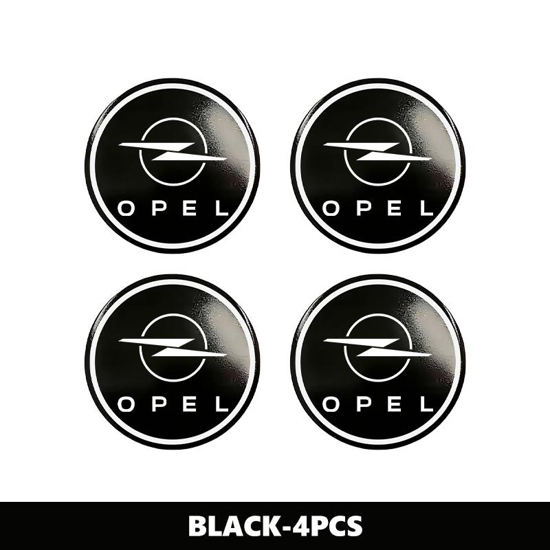 4Pcs Car Styling Wheel Center Caps Badge Tire Hub Sticker Decor For Opel Insignia Astra G J F K Vectra C H Corsa C B D Omega