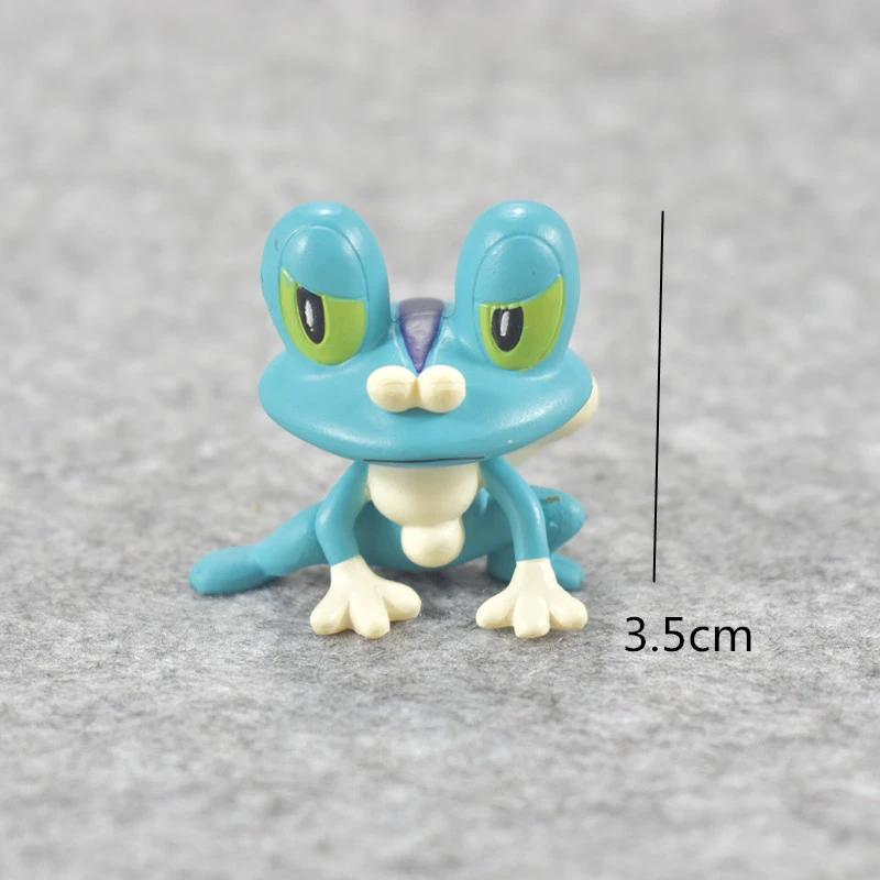 Tiny Figure Kids Birthday Gift Present Creative DIY Toys Playsetss Battle Monster Elf Scale Ratio Model Psyduck Piplup Mew Mewtwo Anime Decor