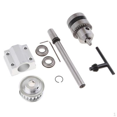 Perceuse, Machine-outil, assemblage de broche non alimenté avec mandrin B12 pour Table de bricolage