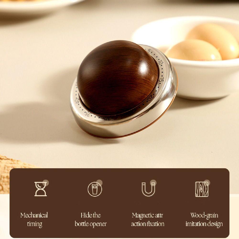 2in1 Kitchen Cooking Timer Magnetic Children Study Timer Baking Reminder  For School Kitchen Office