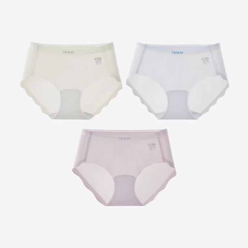 Teenie Weenie 7A Antibacterial Mint Cool Ice Silk Underwear S