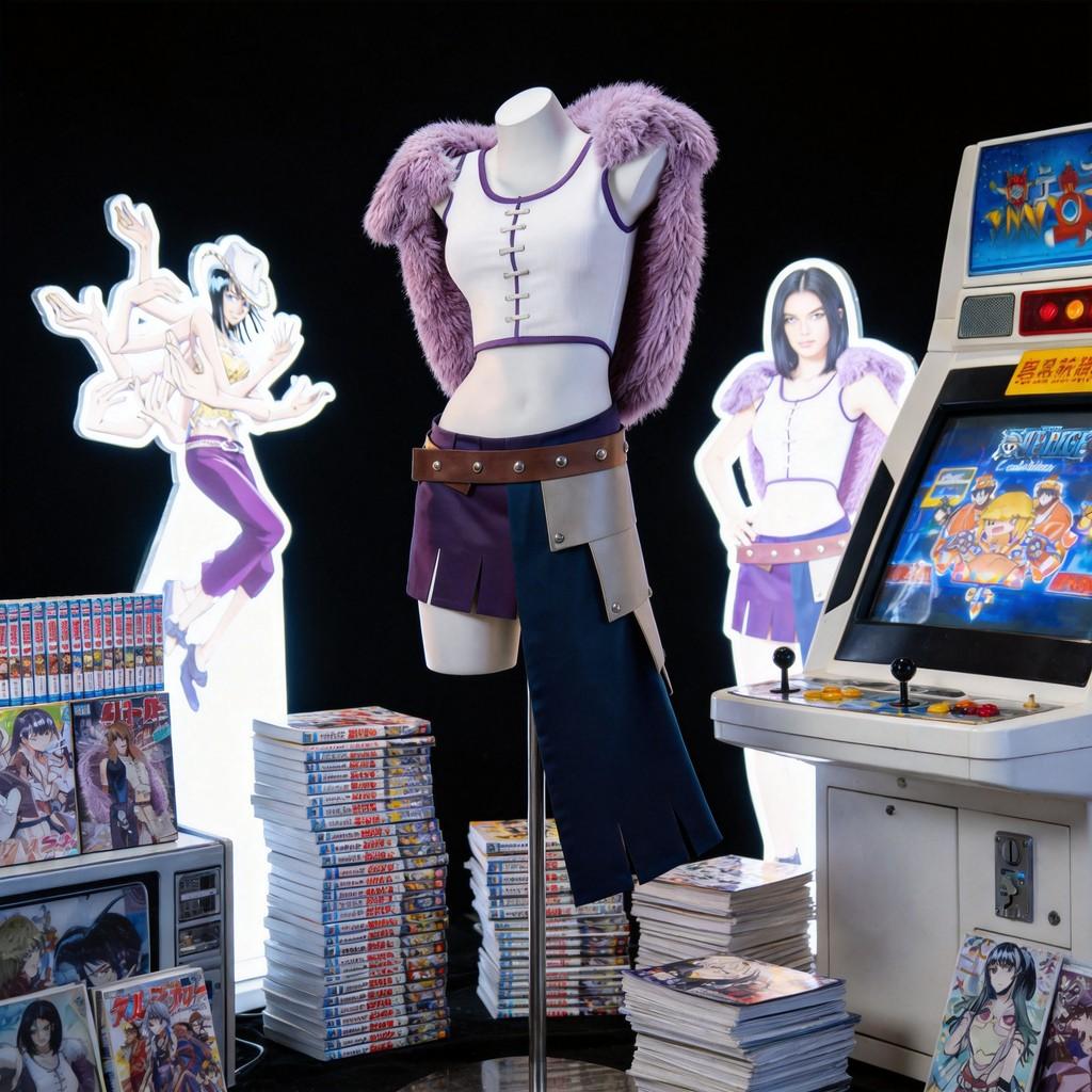 One Piece Robin Cosplay Kostuum Voor Anime Conventies Met Polyester Stof Voor Cosplayers
