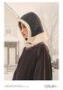 Winter Hats for Women Girls Warm Hooded Scarf Beanie for Female Youth Balaclava Kniting Skull Cap Ear Flap