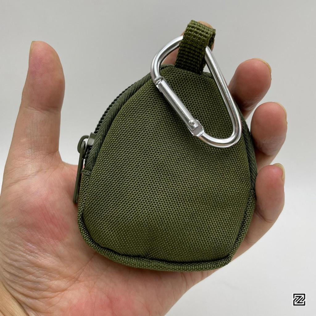 Tactical Edc Pouch Key Wallet Holder Men Coin Purses Pouch Bag Keychain Zipper Pocket Outdoor Key Bag
