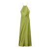 Spring New Arrival Open Back Evening Long Dress Sling Silk Satin Texture Dress 7904371 7904331