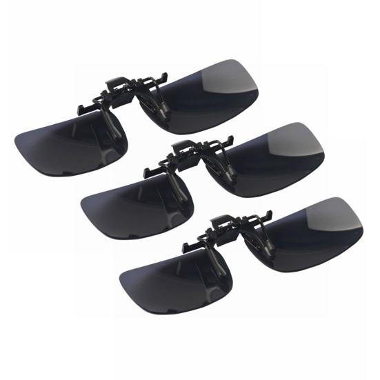Polarisierte Gläser Blendschutz UV-Schutz Aufsteckbare Klapp-Sonnenbrille Fahrbrille