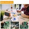 Soldering Iron Kit Set (60W) Adjustable Temperature Electric Soldering Iron Desoldering Pump For Electronics