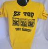 ZZ Top The Very Baddest Shirt Short Sleeve Yellow Unisex S-5XL EM0539