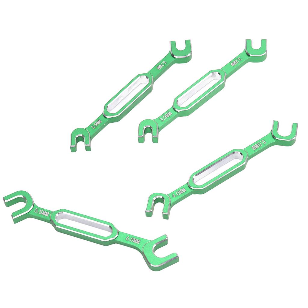 4PCS RC Turnbuckle Wrench 3.0 3.2 3.5 3.7 4.0 5.0 5.5 6.0mm Aluminum Alloy Turnbuckle Nut Ball