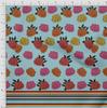 oneOone Cotton Flex Fabric Stripe & Floral Panel Print Fabric BTY 40 Inch