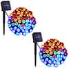 Outdoor LED Solar String Lights for Christmas and Holidays - Decorative and Camping Ambiance Lighting