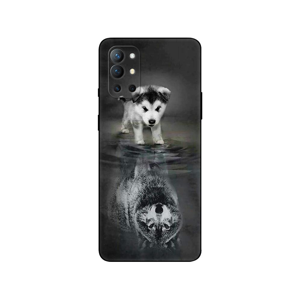 Pro OnePlus 9 Pouzdro Pro OnePlus 9 Pro Pouzdro Pro OnePlus 9R Pouzdro Silikonový zadní kryt na telefon One Plus 9 EU/NA R 9Pro 5G černé tpu pouzdro