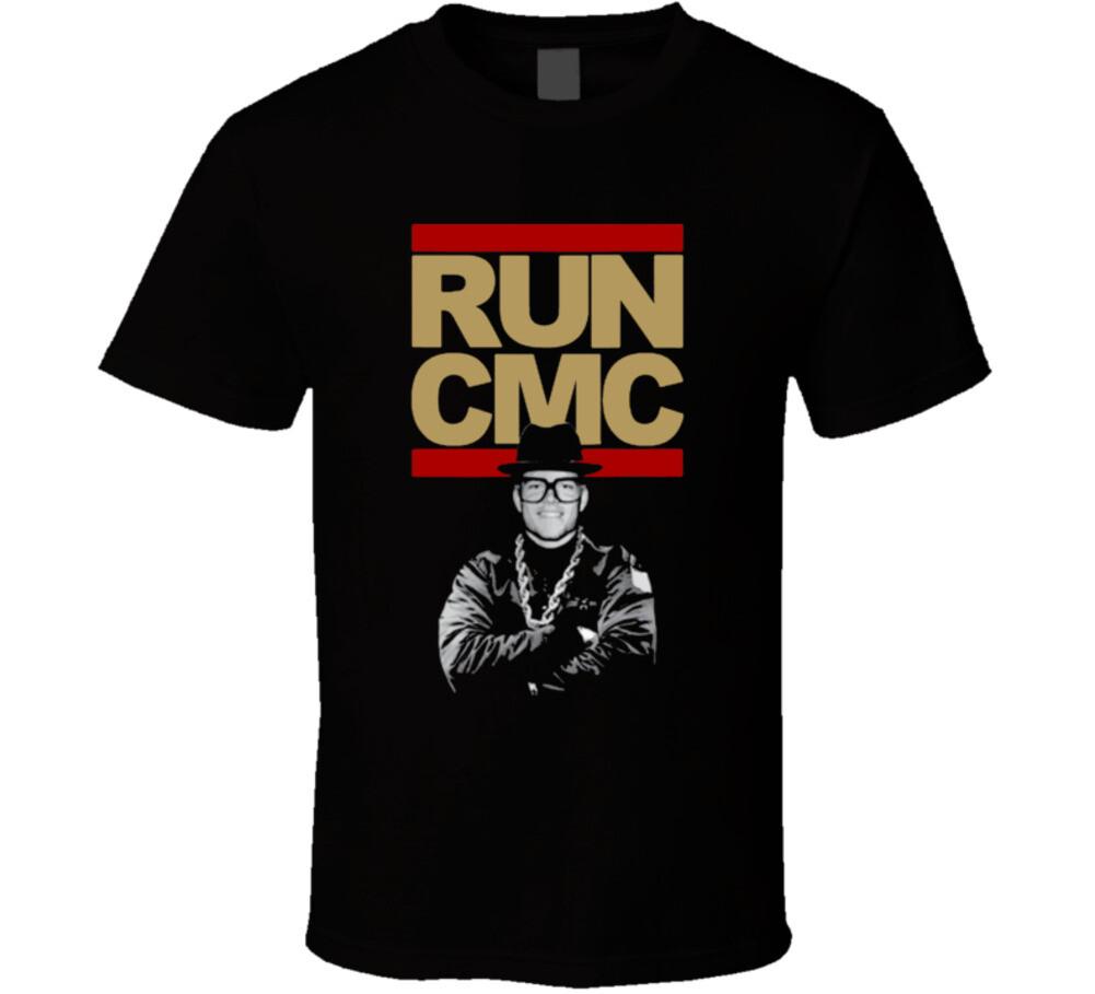Run Cmc Christian Mccaffery Parody T Shirt XXXXL