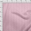 oneOone Cotton Cambric Light Pink Fabric Animal  Quilting Supplies Print Sewing Fabric By The Yard 42 Inch