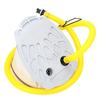 Portable Foot Air Pump for Inflatable Boats, Rubber Dinghies, and Kayaks - Compact Plastic