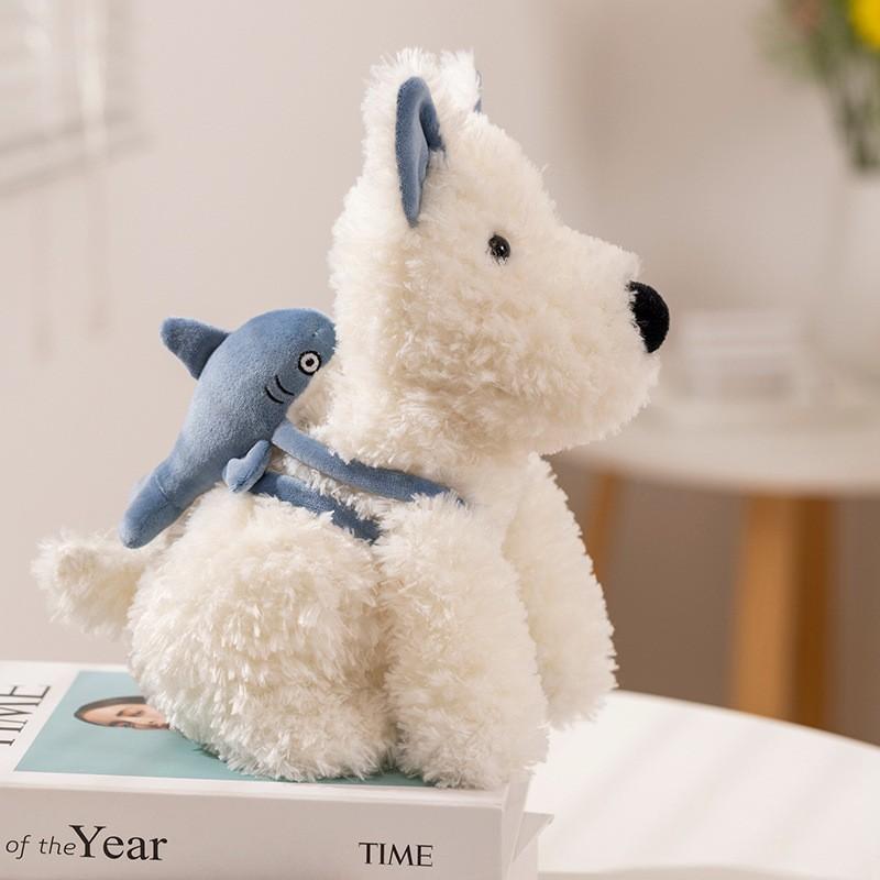 New Children's Toy Shark Puppy Fashion Cute Plush Doll