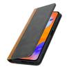 For Xiaomi Redmi Note 11 Pro Case Calf Texture 3 Card Slots Color Splicing Leather Phone Cover