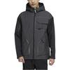 Adidas Jackets Men's Black Hooded Thickened GV3518