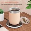  Thermal Coaster Water Cup Heating Pad for Desk   Milk Tea Water Heating