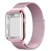 TPU Case+Milanese Loop For apple Watch band 44mm 40mm 45mm 46mm 49mm 42mm 41 38mm Bracelet iwatch Series 10 9 8 SE Ultra 2 Strap