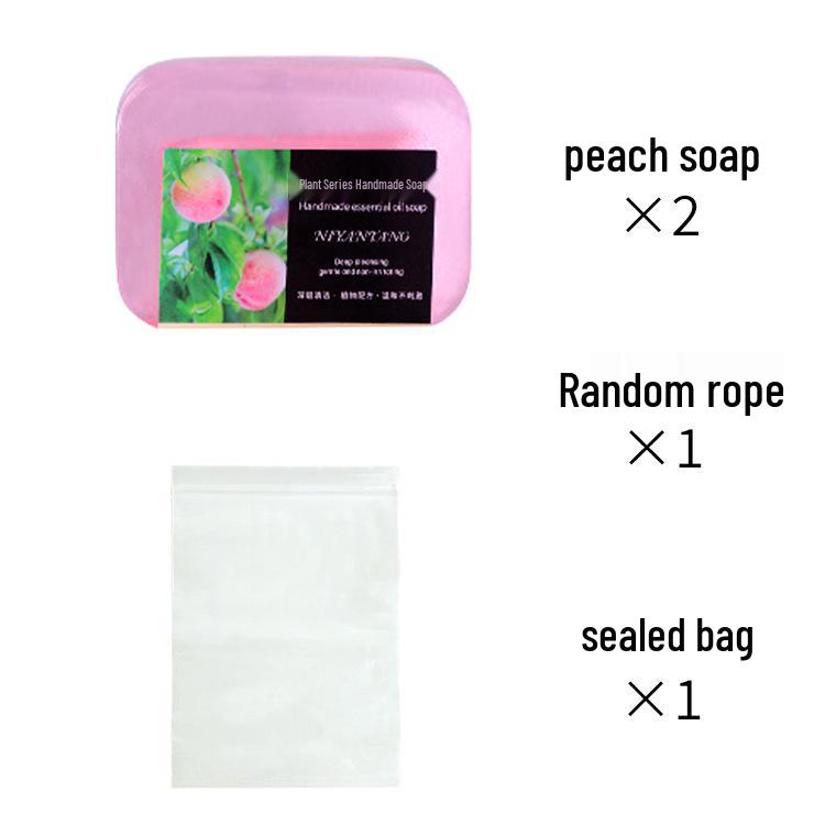 DIY Grape Scented Soap Kit: Transparent Crystal Essential Oil Soap with Handmade Grape Clusters.