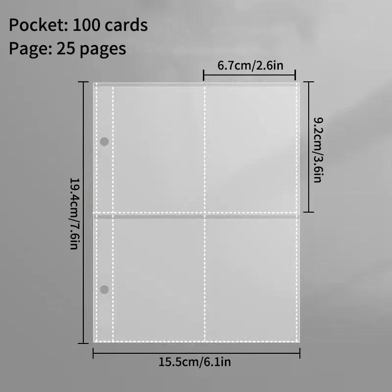 1-9 Grids Binder Photocard Photo Album Kpop Photocard Holder Card Collect Book Binder Kpop Binders Album and Inner Pages