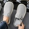 Men’s Sports Shoes Summer Backless Mules Casual Slippers Shoes Plus Size Sneakers for Students Sandals Over Sized 39-47