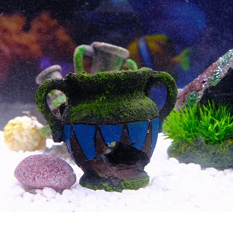 Aquarien Handwerk Künstliche Gebrochene Scherbe Zucht Handwerk Dekoration Aquarium Landschaftsbedarf Ästhetische Ausstellungen