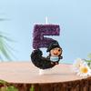 Pirate George Digital Birthday Candles: Party Atmosphere Cake Decorations for Kids