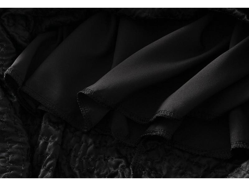 Autumn 2023 Women's Bodycon Sequin Midi Skirt with Back Slit (D8035)