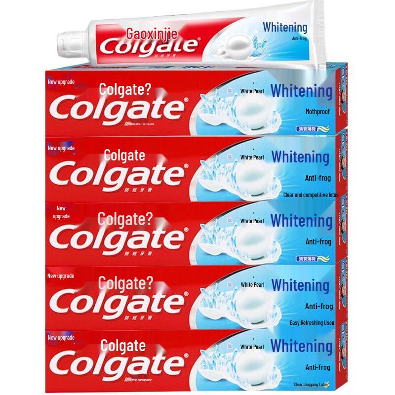 Colgate Whitening Anti-Cavity Toothpaste - Refreshing Mint