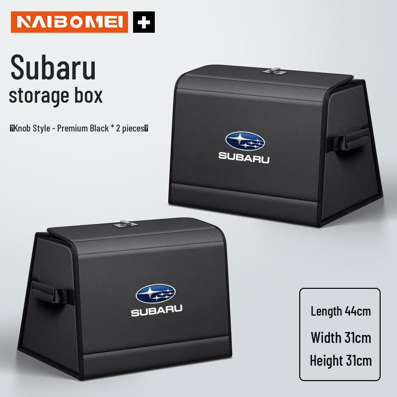 Compatible with Subaru XV, Forester, Legacy, Outback, and More: Car Trunk Storage Box/Interior Accessories.