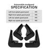 Nissan Kicks 2017-2022 Mudguards Auto Accessories Modification