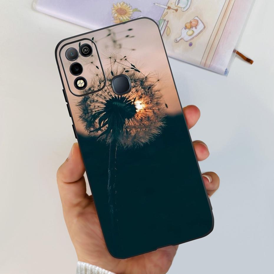 For Infinix Hot 10 Play X688C X688D Phone Case Cute Design Soft Silicone Back Cover For Infinix Hot 10 X682 Hot10 10 Lite X657B
