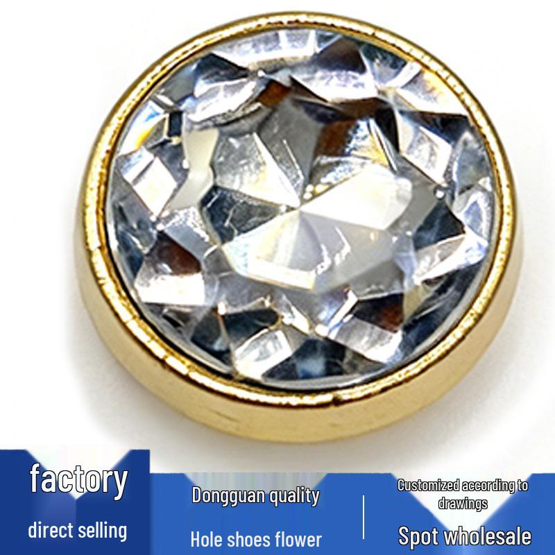 New Rhinestone Flower Shoe Buckles and Decorations