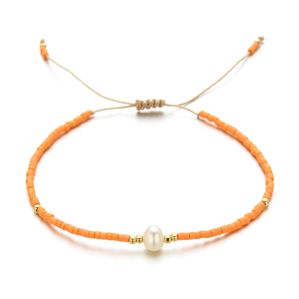 ZMZY Natural Pearl MIYUKI Bracelet Charm Handmade Beaded Glass Seed Beads Bracelets For Women Boho Adjustable Rope Lady Jewellry