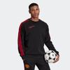 Adidas Manchester United Soccer Sports Pullover Hoodie Men Tops Black FR3841