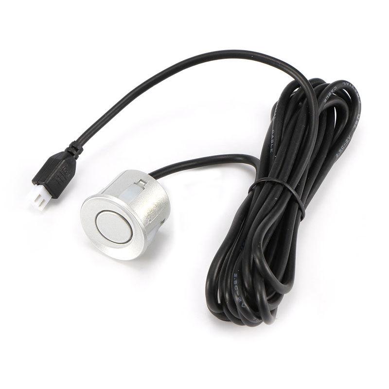 Vehicle Parking Sensor Kit 22mm Reverse Ultrasonic Radar Detection System Backup Radares Monitoring Systemes 12V