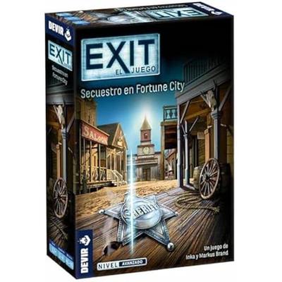 Board Game - DEVIR - 295-25BGEXITSP - Multicolor - Reflection and Strategy - 2 or More Players