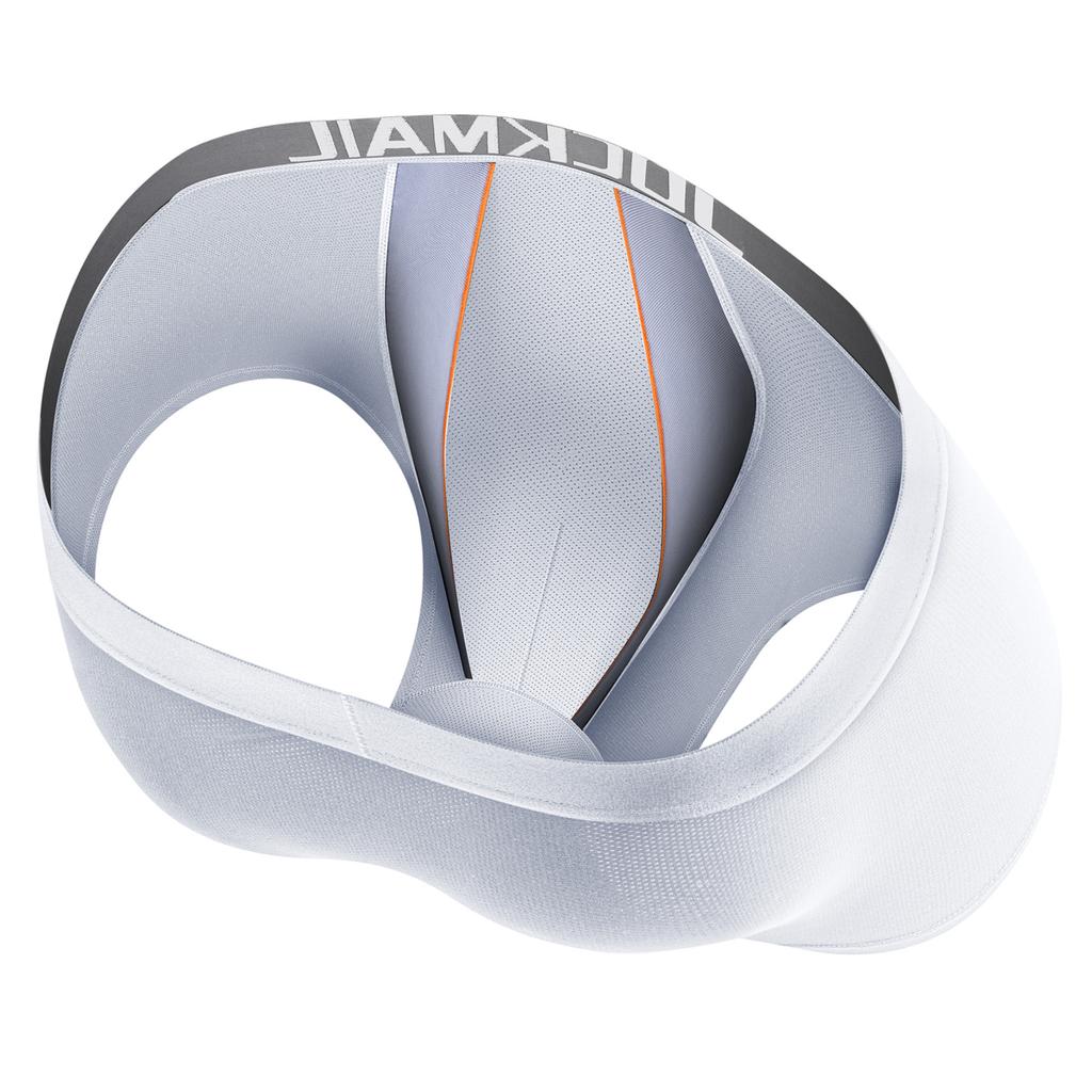 Boxer JOCKMAIL atmungsaktive Mesh-Unterhose mit langen, flachen Ecken, niedrige Taille, Sport-Hodensack für bequeme Boxershorts, tägliche Freizeit, bequeme Badehose