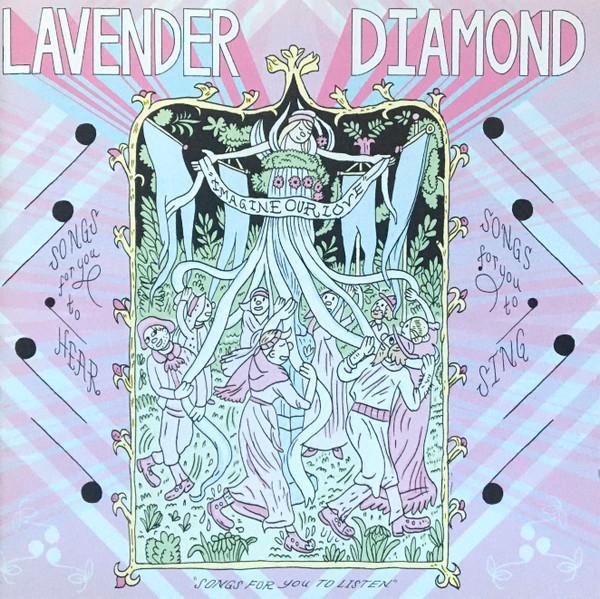 CD LAVENDER DIAMOND - Imagine Our Love RTRADCD395 Rough Trade 2007 Europe Rock Used