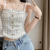Elegant Slimming Nylon Camisole: Chinese-Style Button Vest, Sexy & Chic, One Size Fits All Women