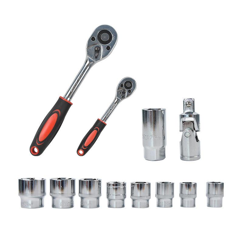 61-Piece Multi-Functional Socket and Ratchet Wrench Set