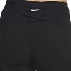 Nike Loose Mid-Rise Solid Straight Leg Casual Pants Women Bottoms Black FB4684-010