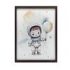 Explorer of the Universe with a Balloon Explorer of the Universe with a Balloon, 70X100 Cm, Frameless, Matte Paper 230 Gsm