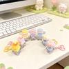Keys Button Fidget Keychain Cartoon Pinch Toy Relaxing Finger Keyboard Cap  Relief Stress