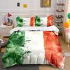 Italian Flag-inspired Watercolor Pattern. Bedding Sets Duvet Cover Sets Duvet Covers Pillowcases(1 * Duvet Cover 2 * Pillowcases Without Duvet Insert)