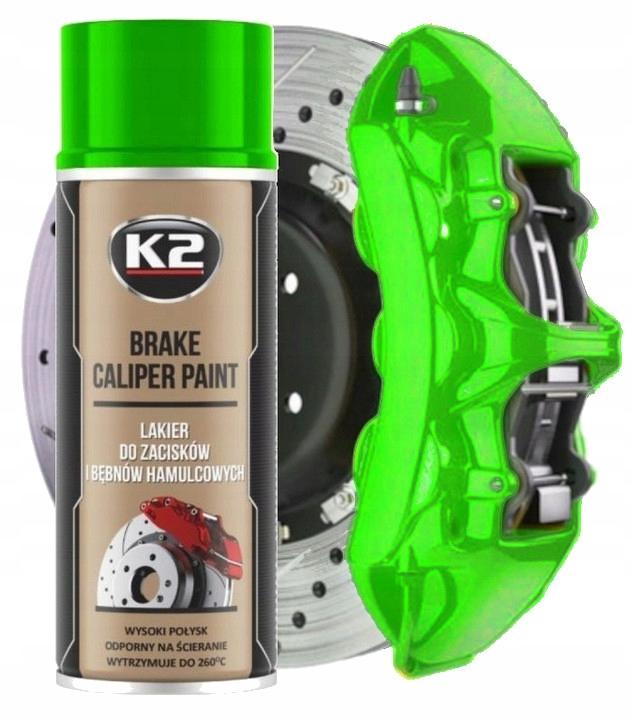 K2 Brake Caliper Paint 400Ml Zielony