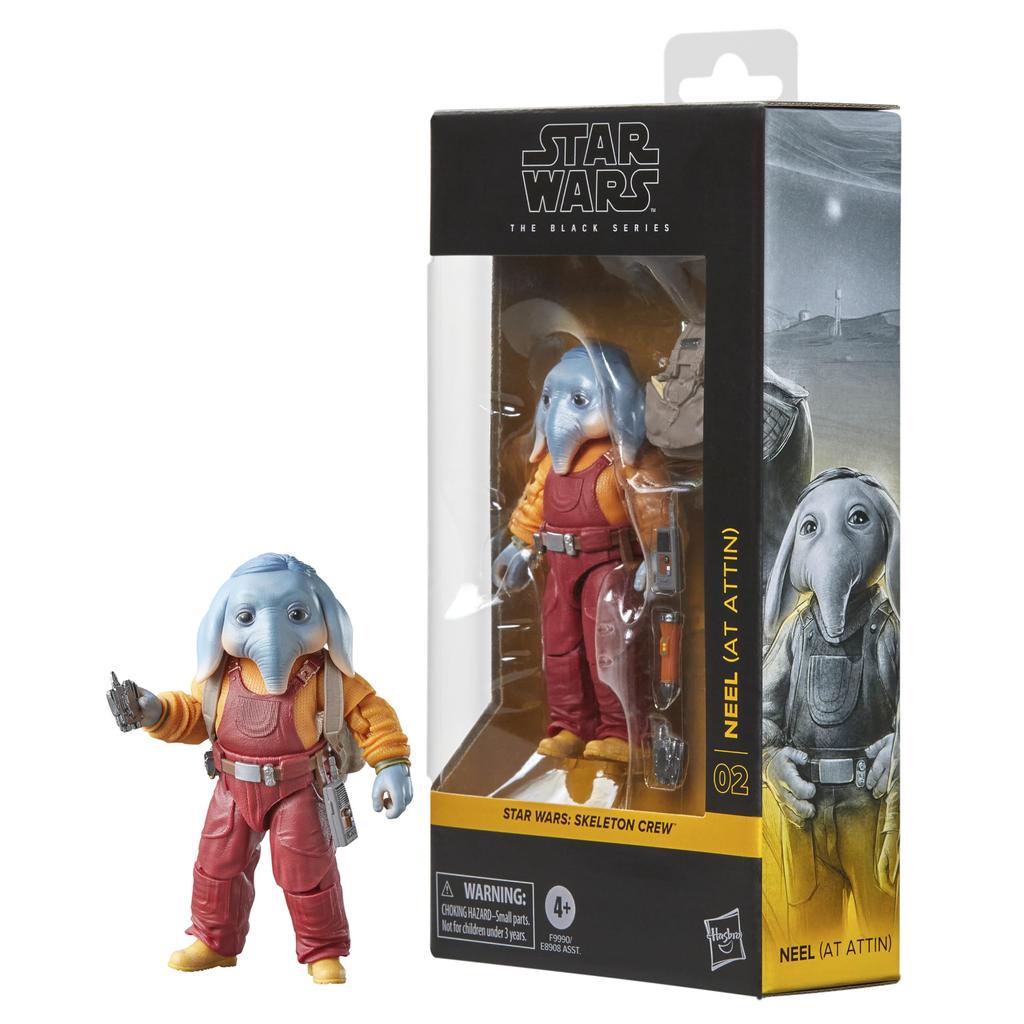 Hasbro Star Wars Black Series Neal, Star Wars: Skeleton Crew Collectible 6-inch (15cm) Action Figure F9990 Authentic
