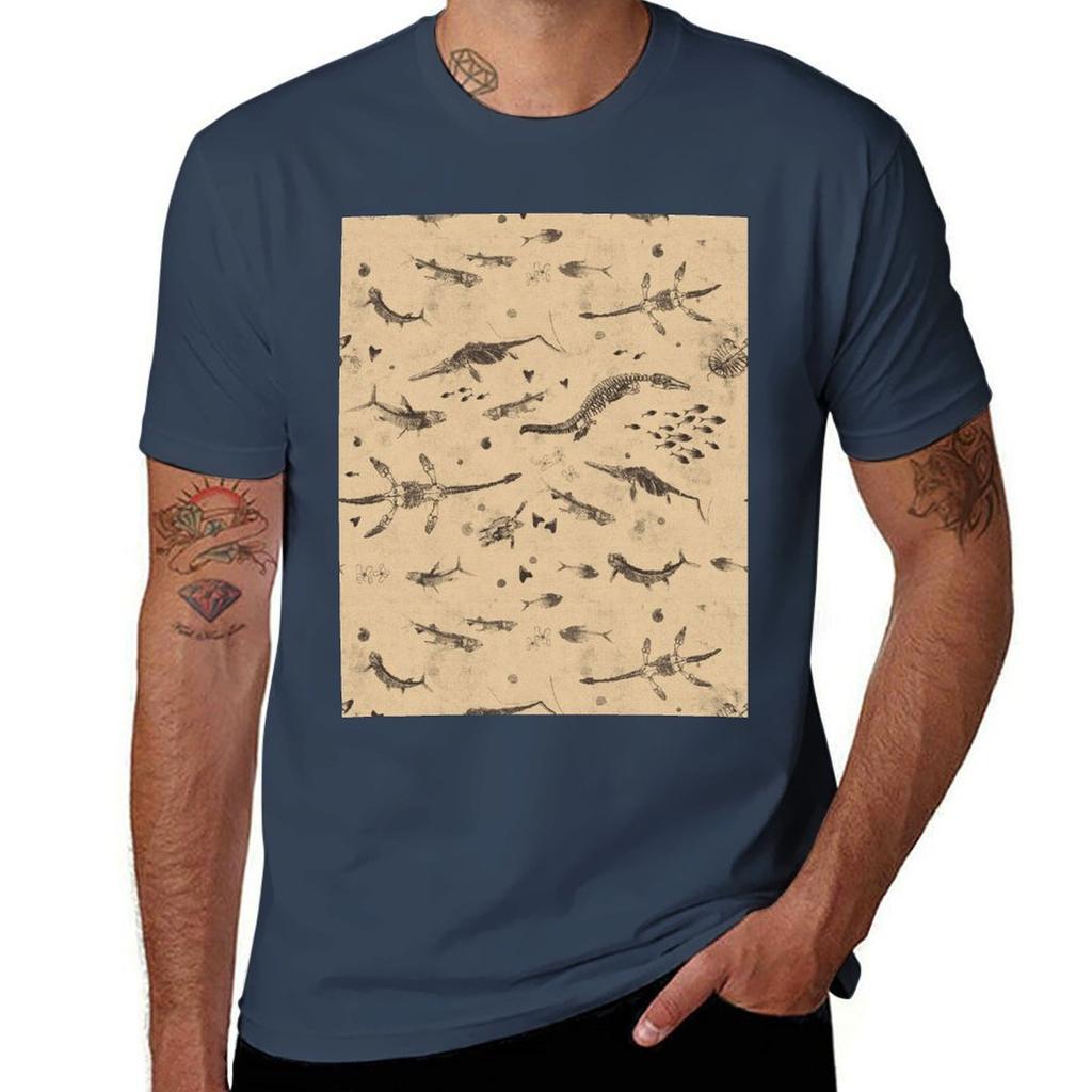 Creatures of the Western Interior Seaway TShirt Classic Crew Neck Cotton TShirt